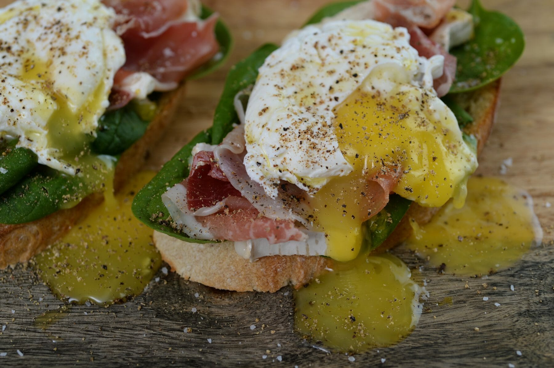 Open Faced Serrano Goats Cheese Sandwich - Tanya's Kitchen