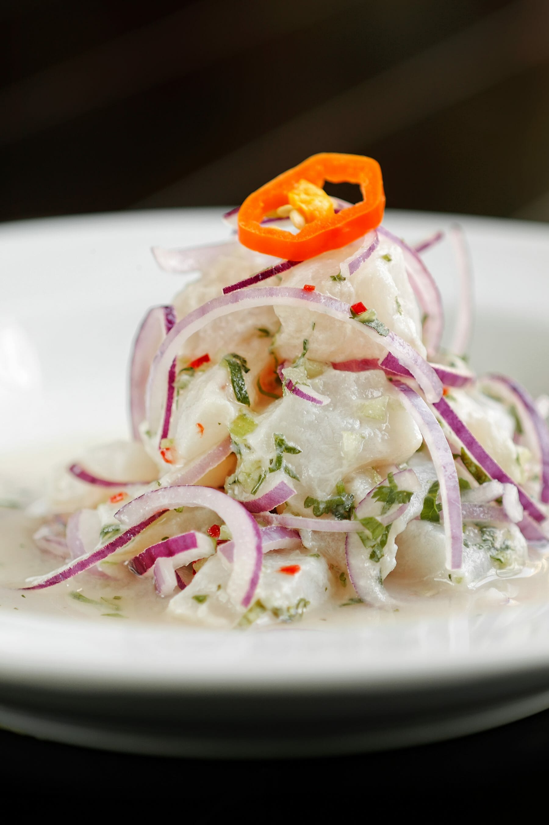 Spicy Coconut Lionfish Ceviche - Tanya's Kitchen