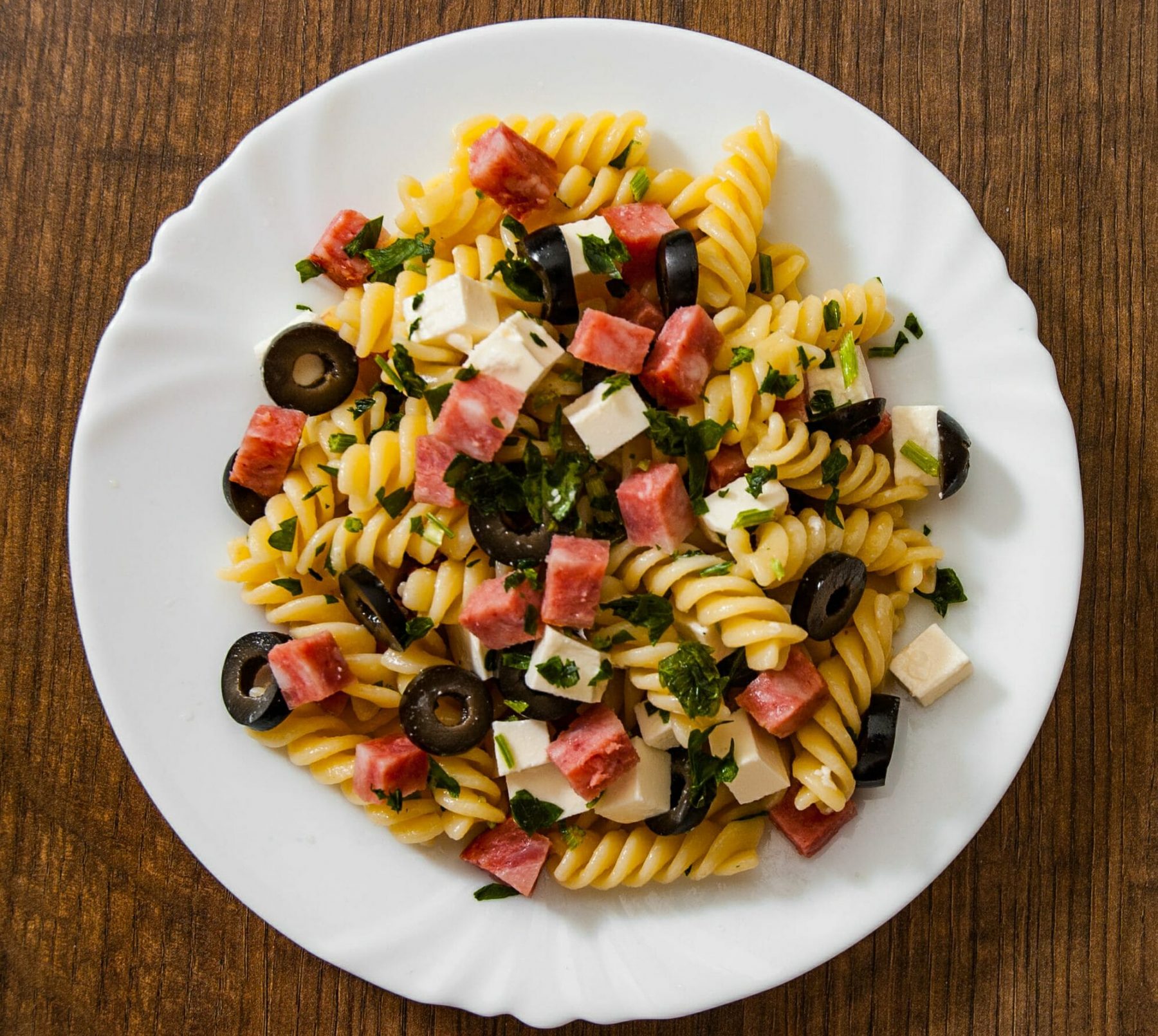 Pepperoni Pasta Salad - Tanya's Kitchen