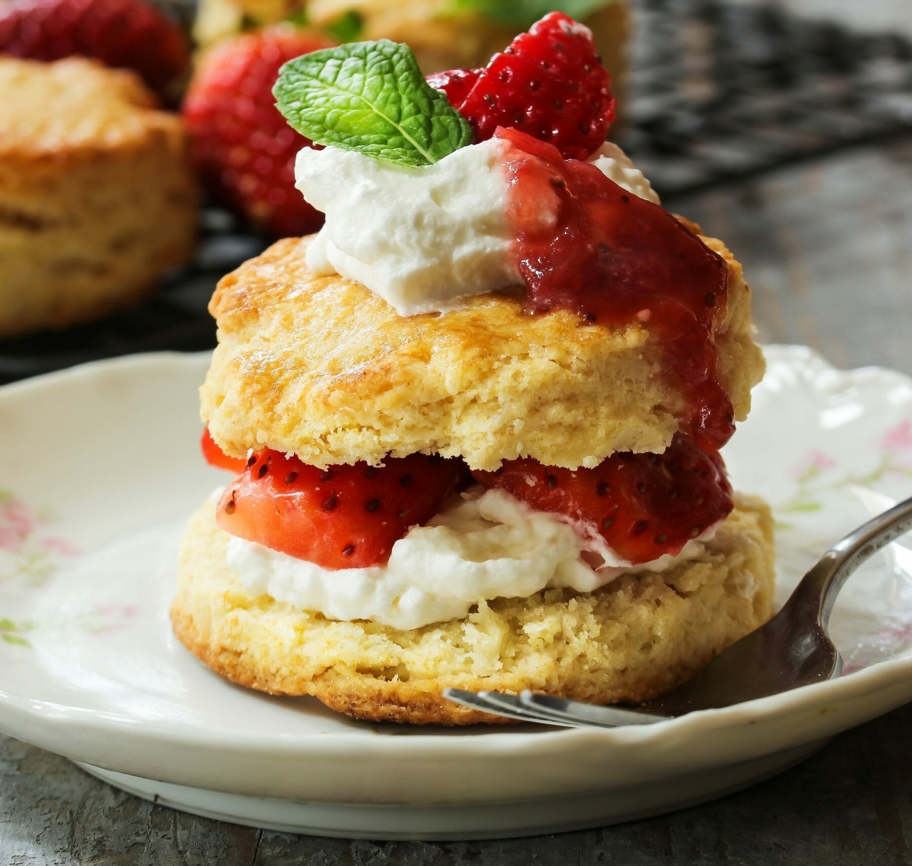 Strawberry Shortcake - Tanya's Kitchen