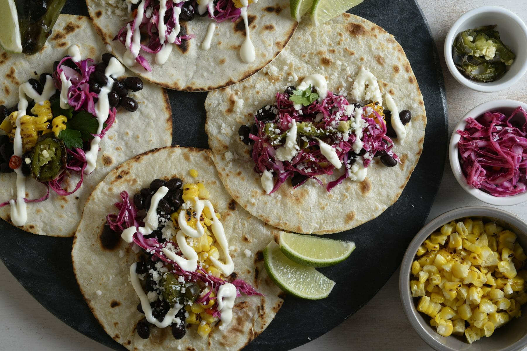 Black Bean Tacos - Tanya's Kitchen