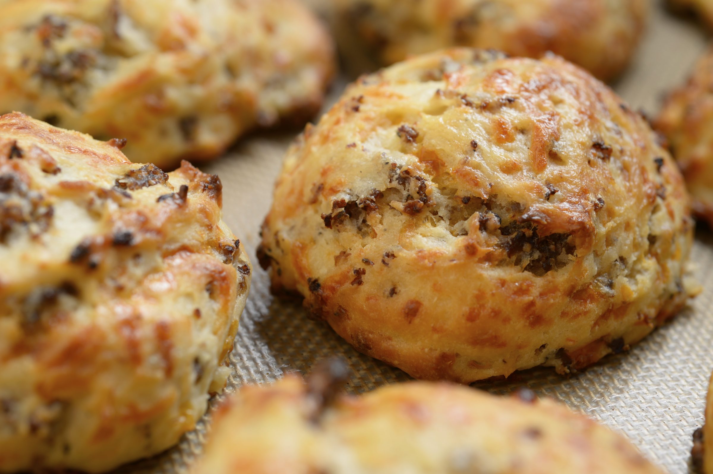 Sausage Biscuits - Tanya's Kitchen